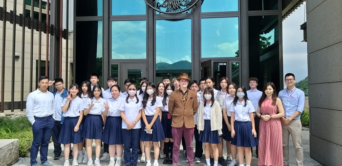 本校模擬聯合國與國際交流團赴AIT(美國在台協會)交流圖片