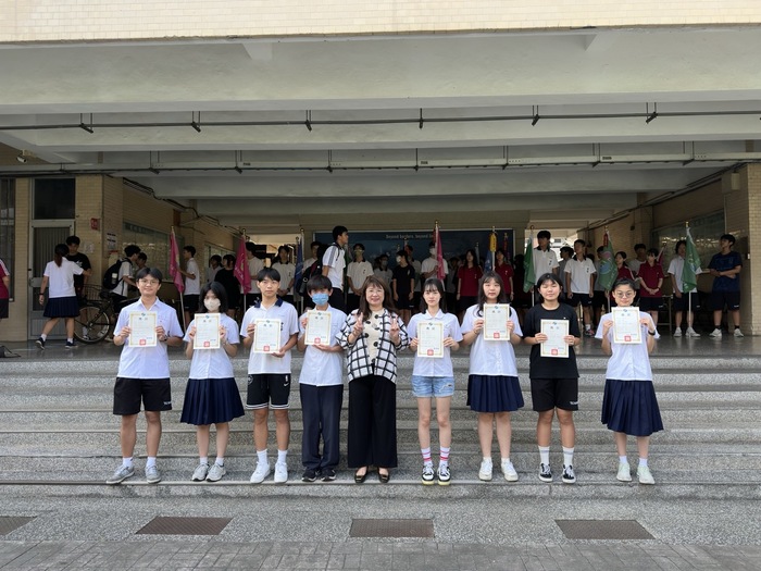 114學年度高三英聽模擬測驗優勝名單圖片