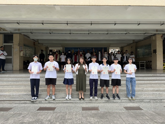 114學年度高三第二次複習考各班前三名及進步獎圖片